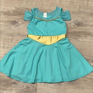 Kids Teal Jasmine Dress